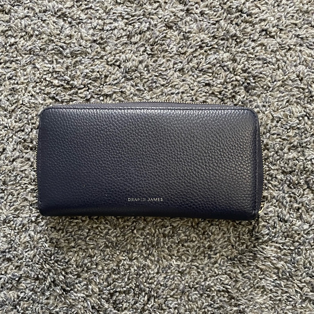 Draper James zip around wallet